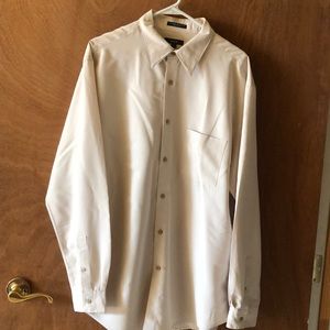 Barely Worn Alfani Casual Dress Shirt in tan